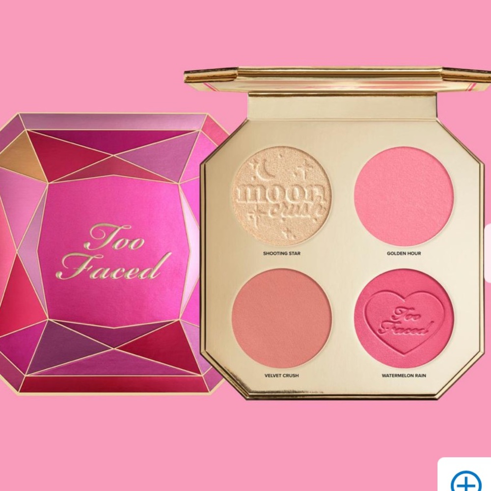 Too Faced Jewel Crush Blush & Highlighter Face Palette